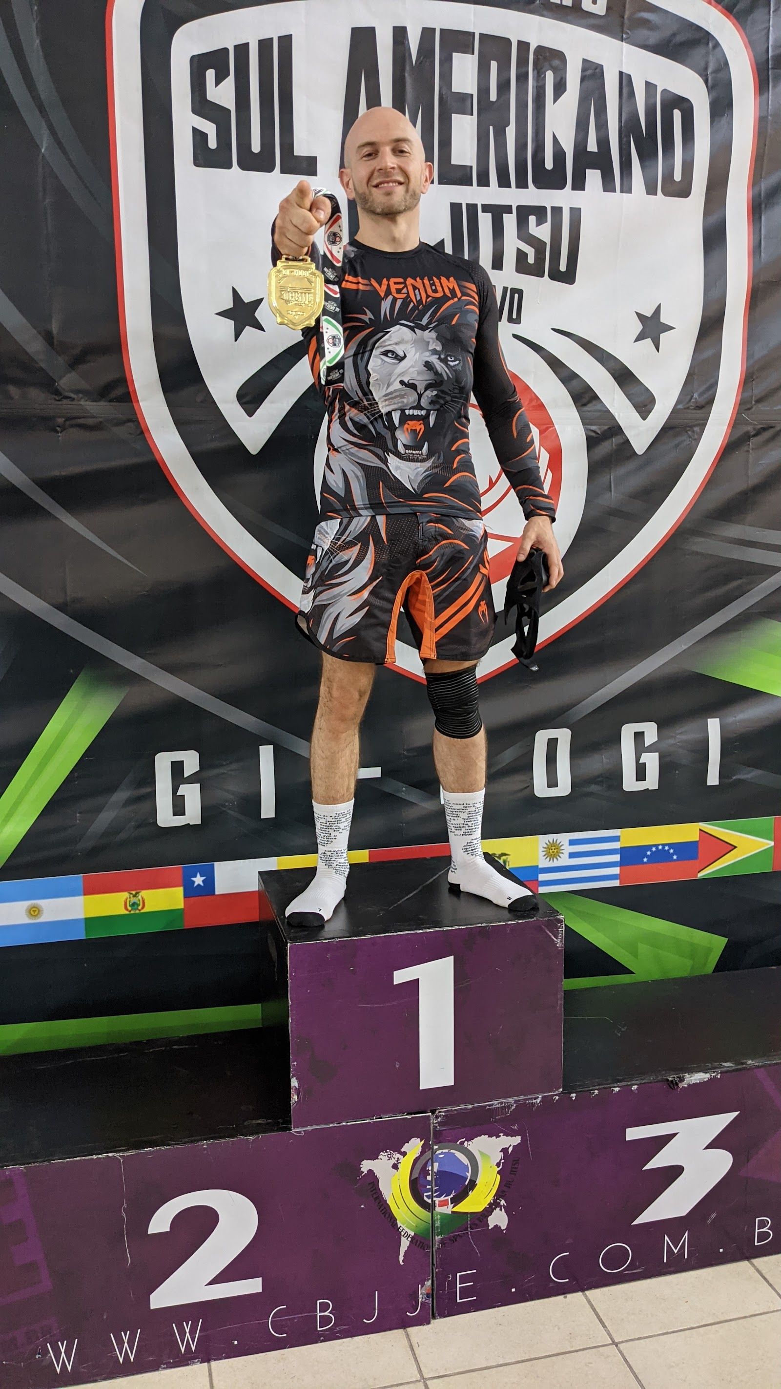 Top of the podium, Sul Americano no-gi, CBJJE